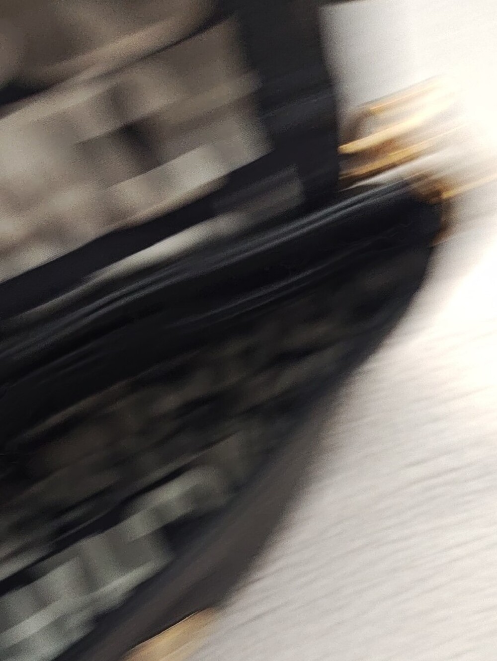 Marc By Marc Jacobs Black Pebbled Leather Crossbody with Gold Plaque - Picture 6 of 7